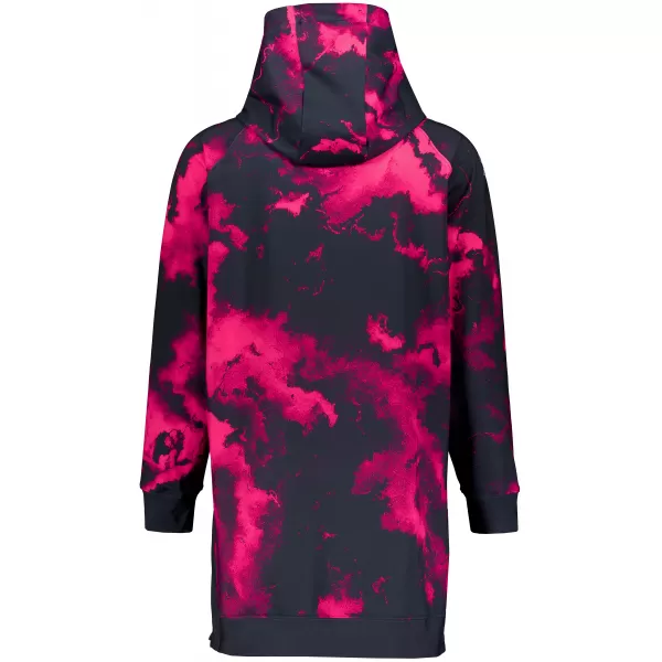  Premium cu hanorac funcțional pentru femei ALTISPORT VOJ/ALW066MI03 NEGRU -PINK 