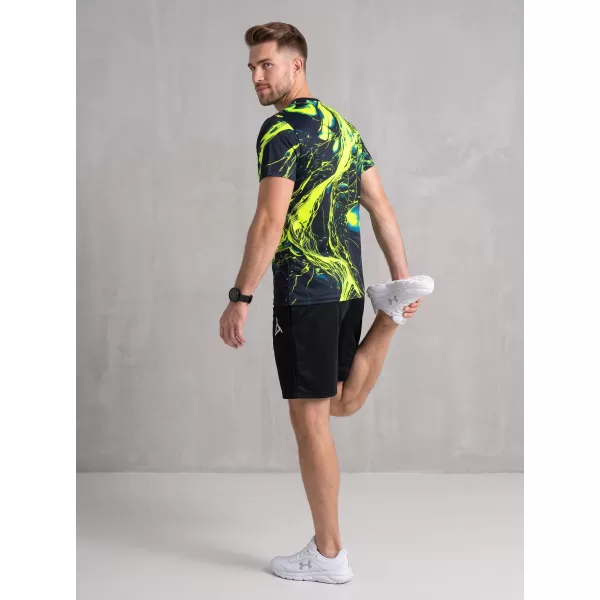  Premium funcțional pentru bărbați ALTISPORT VOJ/ALM071TR01 GANUL-GALBEN 