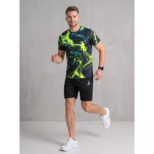  Premium funcțional pentru bărbați ALTISPORT VOJ/ALM071TR01 GANUL-GALBEN 
