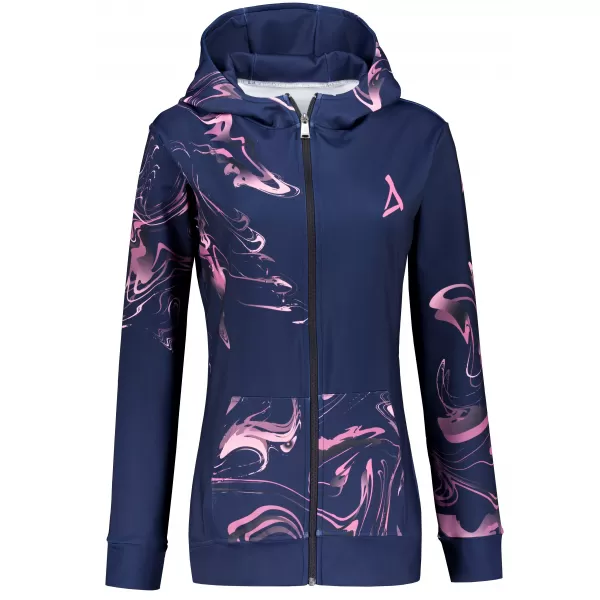  Panoul pentru femei pe Zip Premium ALTISPORT VOJ/ALW064MI02 ALBASTRU -PINK 