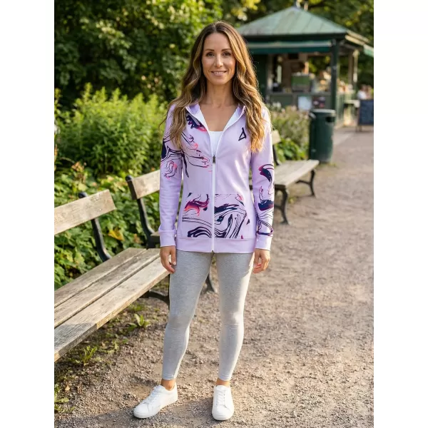  Panoul pentru femei pe Zip Premium ALTISPORT VOJ/ALW064MI02 LILIAC 