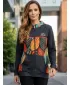 Panoul pentru femei pe Zip Premium ALTISPORT VOJ/ALW061MI02 PORTOCALIU/ALBASTRU