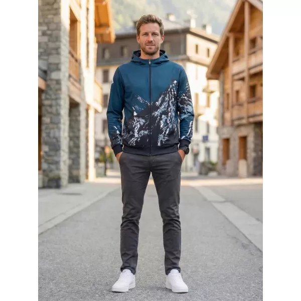  Panoul pentru bărbați pe Zip Premium ALTISPORT VOJ/ALM059MI02 MARINA 