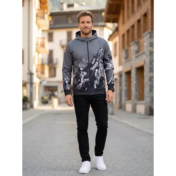  Panoul pentru bărbați pe Zip Premium ALTISPORT VOJ/ALM059MI02 GRI 