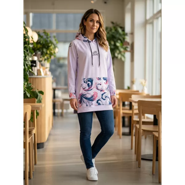  Premium cu hanorac funcțional pentru femei ALTISPORT VOJ/ALW065MI03 LILIAC 