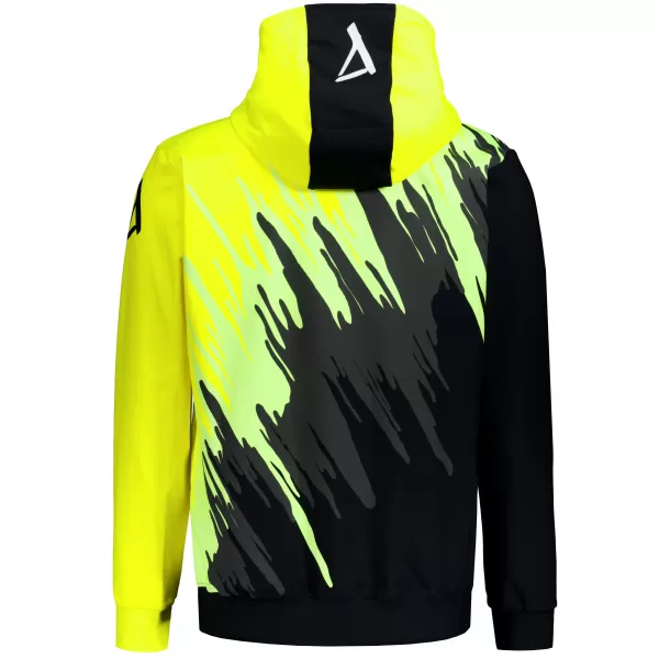  Panoul pentru bărbați pe Zip Premium ALTISPORT VOJ/ALM006MI02 NEGRU -YELLOW 