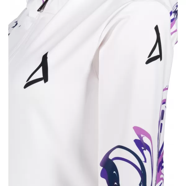 Panoul pentru femei pe Zip Premium ALTISPORT VOJ/ALW064MI02 ALB -VIOLET 