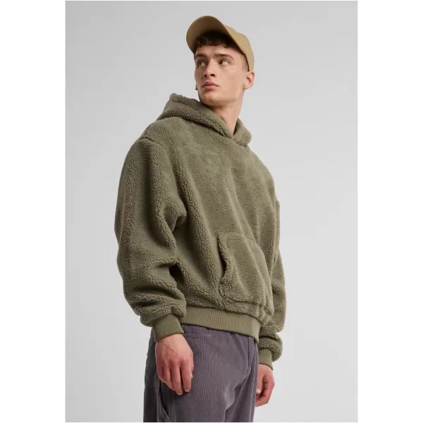  Hanorac pentru bărbați URBAN CLASSICS TB7265 VERDE PAL 