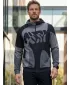 Panoul pentru bărbați pe Zip Premium ALTISPORT VOJ/ALM056MI02 NEGRU
