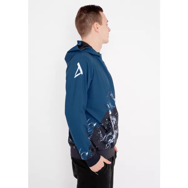  Panoul pentru bărbați pe Zip Premium ALTISPORT VOJ/ALM059MI02 MARINA 