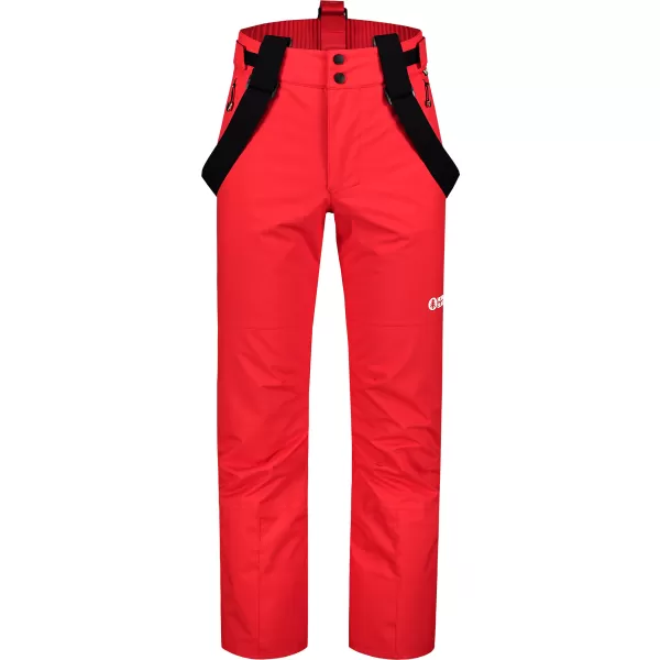  Pantaloni de schi pentru bărbați NORDBLANC SNOWBANK NBWP8134 ROŞU 
