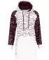 Premium cu hanorac funcțional pentru femei ALTISPORT VOJ/ALW067MI03 BURGUNDIA