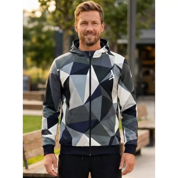  Panoul pentru bărbați pe Zip Premium ALTISPORT VOJ/ALM007MI02 GRI 