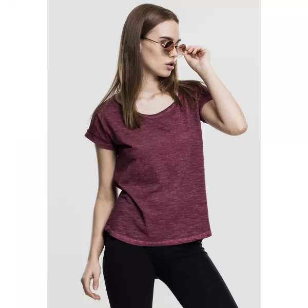  Cămaşă URBAN CLASSICS TB1196 BURGUNDIA 