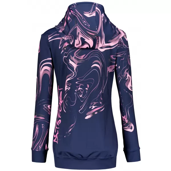  Panoul pentru femei pe Zip Premium ALTISPORT VOJ/ALW064MI02 ALBASTRU -PINK 