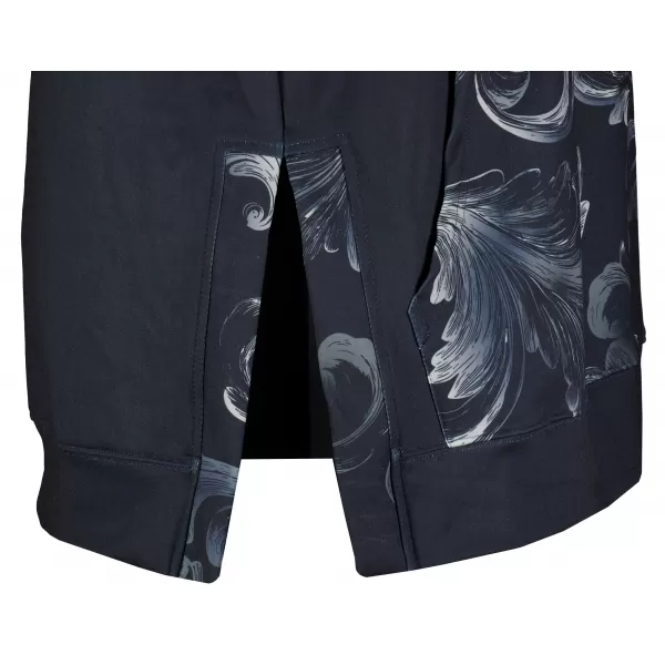  Premium cu hanorac funcțional pentru femei ALTISPORT VOJ/ALW065MI03 NEGRU -GRAY 