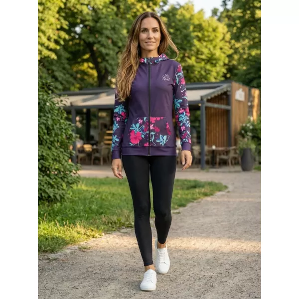  Panoul pentru femei pe Zip Premium ALTISPORT VOJ/ALW063MI02 FUCSIE 