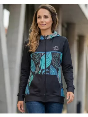 Panoul pentru femei pe Zip Premium ALTISPORT VOJ/ALW061MI02 ALBASTRU