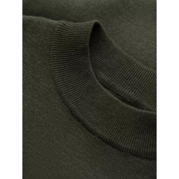  Pulover pentru bărbați OMBRE OM-SWTN-0125 MĂSLIN ÎNTUNECAT 