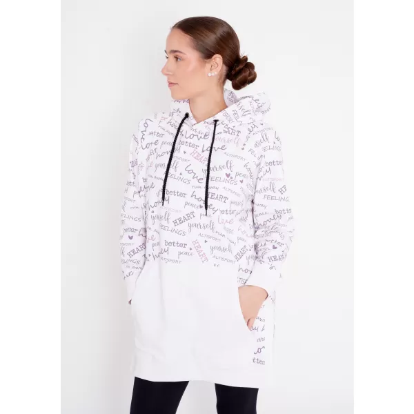  Premium cu hanorac funcțional pentru femei ALTISPORT VOJ/ALW067MI03 BEJ 