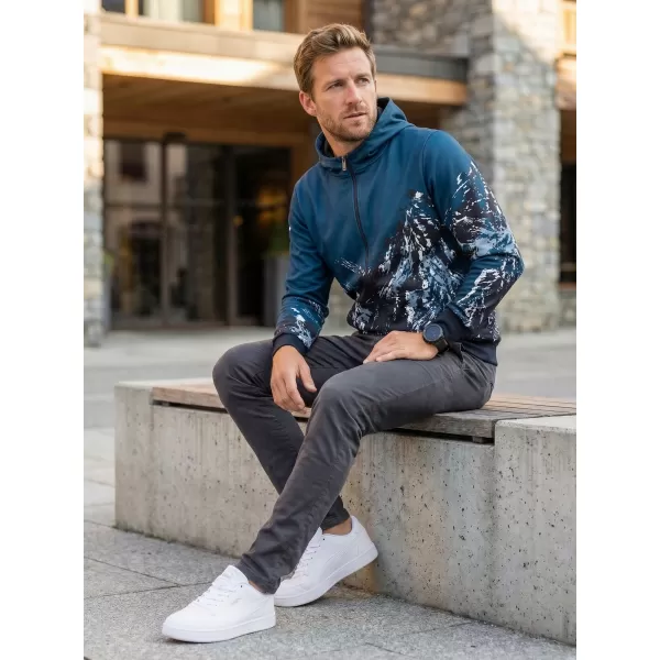  Panoul pentru bărbați pe Zip Premium ALTISPORT VOJ/ALM059MI02 MARINA 
