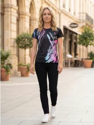 Premium funcțional pentru femei ALTISPORT VOJ/ALW074TR01 NEGRU -PINK