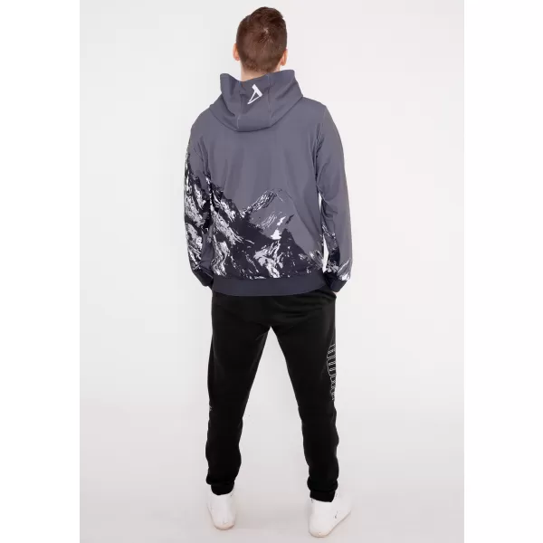  Panoul pentru bărbați pe Zip Premium ALTISPORT VOJ/ALM059MI02 GRI 