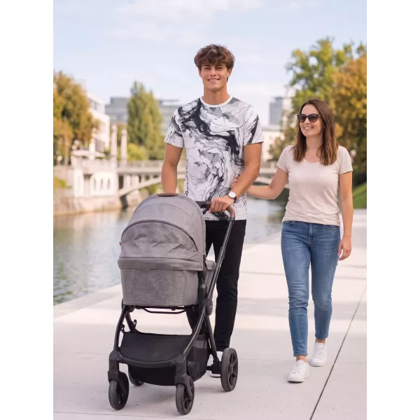  Premium funcțional pentru bărbați ALTISPORT VOJ/ALM071TR01 ALB -ȘI -BLACK 
