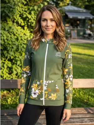 Panoul pentru femei pe Zip Premium ALTISPORT VOJ/ALW063MI02 KAKI