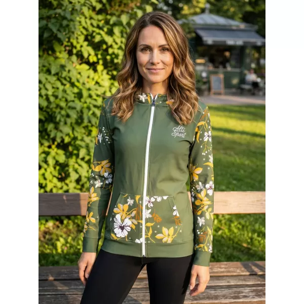  Panoul pentru femei pe Zip Premium ALTISPORT VOJ/ALW063MI02 KAKI 
