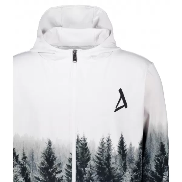  Panoul pentru bărbați pe Zip Premium ALTISPORT VOJ/ALM058MI02 ALB -GRAY 