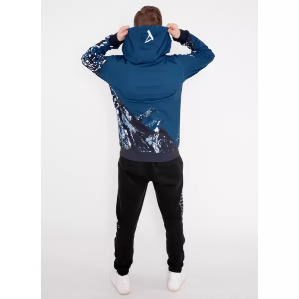  Panoul pentru bărbați pe Zip Premium ALTISPORT VOJ/ALM059MI02 MARINA 