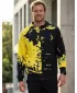 Panoul pentru bărbați pe Zip Premium ALTISPORT VOJ/ALM057MI02 GALBEN FLUO