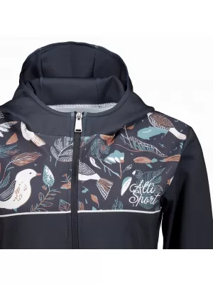 Panoul pentru femei pe Zip Premium ALTISPORT VOJ/ALW062MI02 NEGRU