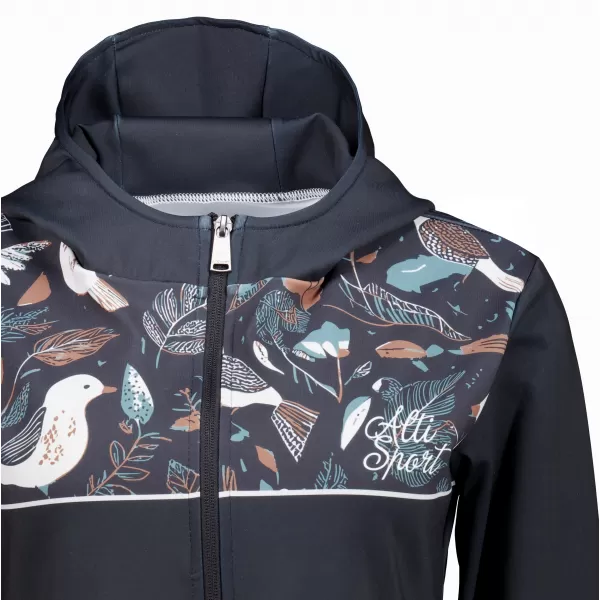  Panoul pentru femei pe Zip Premium ALTISPORT VOJ/ALW062MI02 NEGRU 