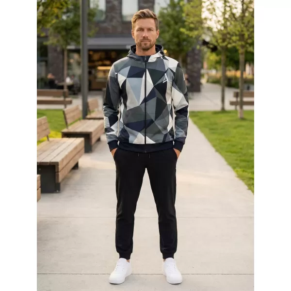  Panoul pentru bărbați pe Zip Premium ALTISPORT VOJ/ALM007MI02 GRI 