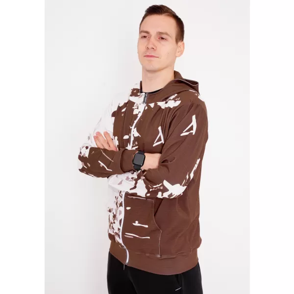  Panoul pentru bărbați pe Zip Premium ALTISPORT VOJ/ALM057MI02 MARO 