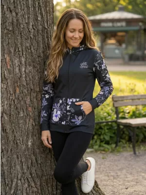 Panoul pentru femei pe Zip Premium ALTISPORT VOJ/ALW063MI02 NEGRU