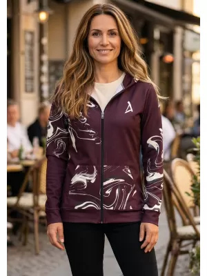 Panoul pentru femei pe Zip Premium ALTISPORT VOJ/ALW064MI02 MINEREU
