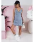 Rochie DSTREET EY2568 ALBASTRU