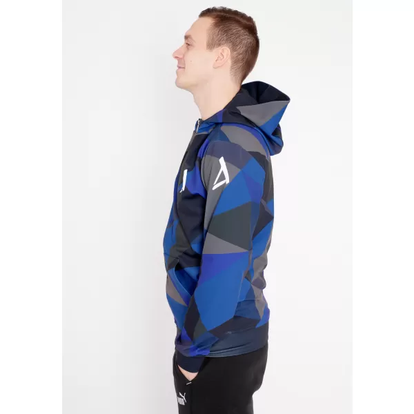  Panoul pentru bărbați pe Zip Premium ALTISPORT VOJ/ALM007MI02 ALBASTRU ÎNCHIS 