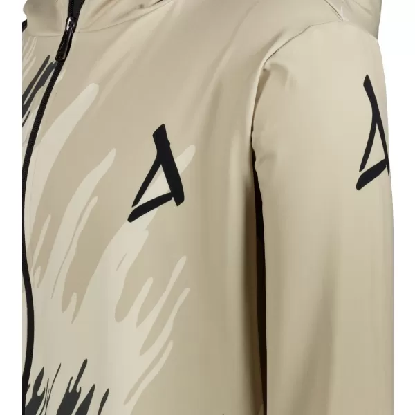  Panoul pentru bărbați pe Zip Premium ALTISPORT VOJ/ALM006MI02 NEGRU -BROWN 