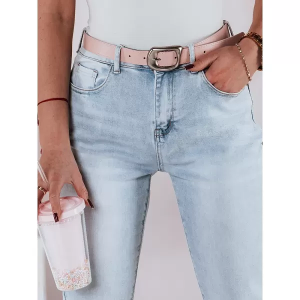  Pantalonii pentru doamne DSTREET UY2346 ALBASTRU DESCHIS 