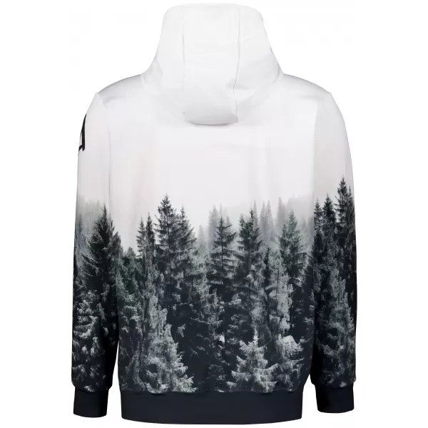 Panoul pentru bărbați pe Zip Premium ALTISPORT VOJ/ALM058MI02 ALB -GRAY 