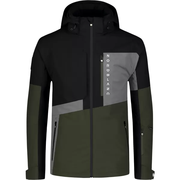  Jachetă de schi pentru bărbați NORDBLANC SLED NBWJM8123 NEGRU 