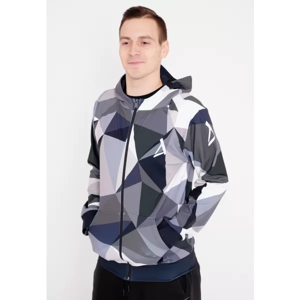  Panoul pentru bărbați pe Zip Premium ALTISPORT VOJ/ALM007MI02 GRI 