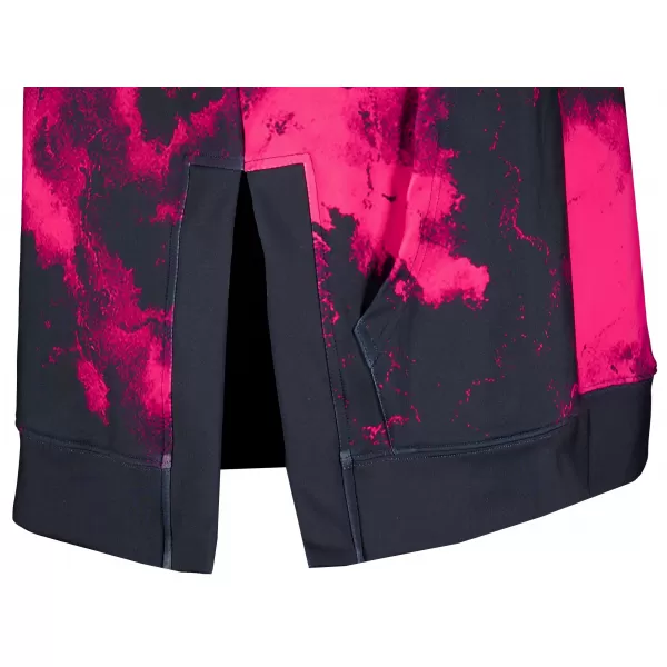 Premium cu hanorac funcțional pentru femei ALTISPORT VOJ/ALW066MI03 NEGRU -PINK 
