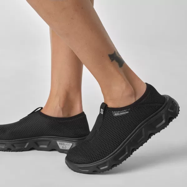  Pantofi de dama SALOMON REELAX MOC 6.0 W L47111800 NEGRU/NEGRU/ALIAJ 