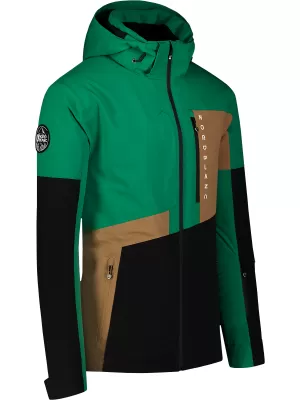 Jachetă de schi pentru bărbați NORDBLANC SLED NBWJM8123 VERDE