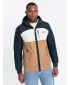 Sacou OMBRE C447 ALB/ALBASTRU BLEUMARIN/MARO